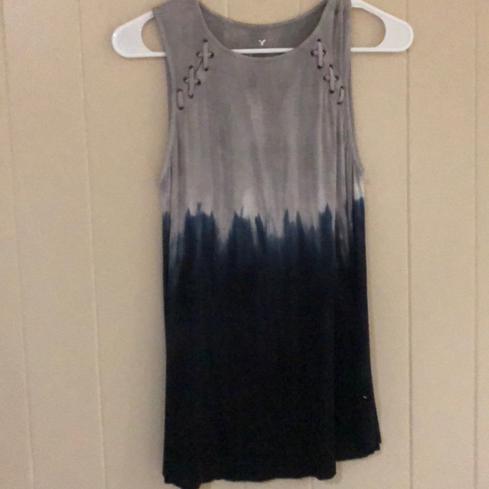 AE Grey and Blue Tank